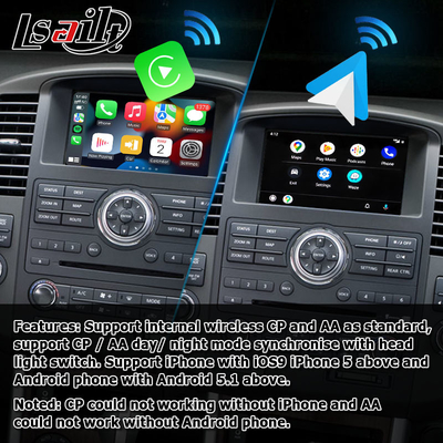 ارتقاء صفحه نمایش لمسی چند انگشتی HD برای نیسان Pathfinder R51 carplay android auto