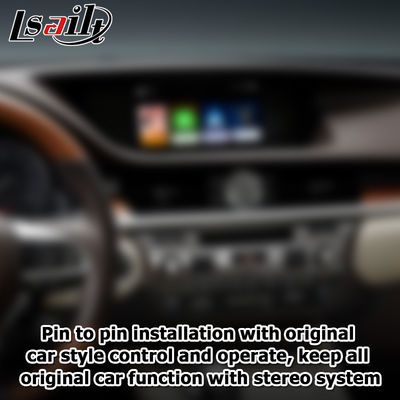 لکسوس ES ES350 ES250 ES300h ماژول جعبه آینه کاری صفحه نمایش خودکار اندروید کارپلی بی سیم Lsailt