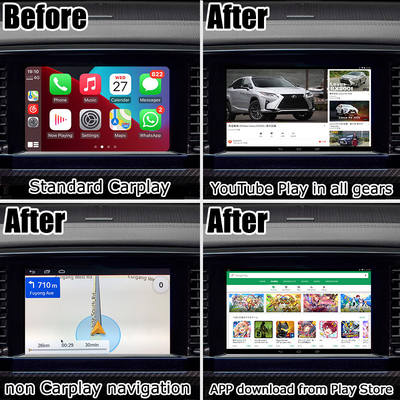 جعبه هوش مصنوعی رابط اندرویدی OEM Carplay برای Nissan Patrol Y62 2020