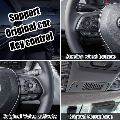 64 گیگابایت رابط اندروید Carplay RK3288 AI Box برای تویوتا کرولا راو4 کمری