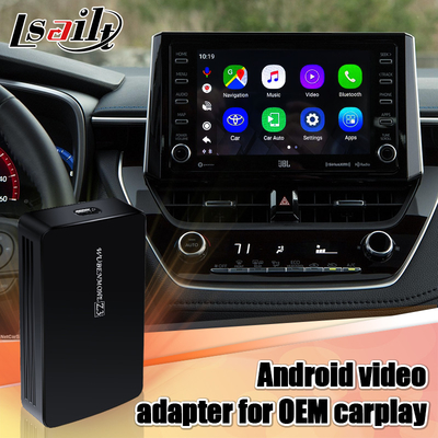 64 گیگابایت رابط اندروید Carplay RK3288 AI Box برای تویوتا کرولا راو4 کمری