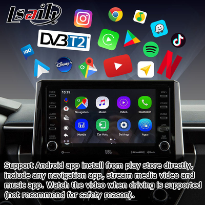 64 گیگابایت رابط اندروید Carplay RK3288 AI Box برای تویوتا کرولا راو4 کمری