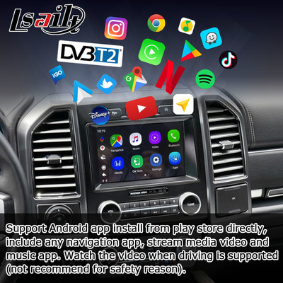 64 گیگابایت رابط ویدئویی چند رسانه ای اندروید جعبه هوش مصنوعی برای خودروهای فورد SYNC3
