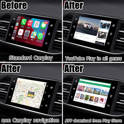 رابط تصویری ناوبری خودرو پژو سیتروئن GPS Navigation AI Box
