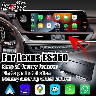 کارپلی بی‌سیم اندروید خودکار برای Lexus ES300h ES350 ES250 نسخه ارزان‌تر