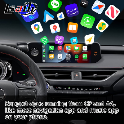 لکسوس UX200 UX350h بی سیم carplay android auto screen mirroring multi media