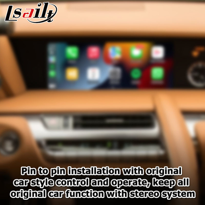 لکسوس LC LC500 LC500h وایرلس اندروید خودکار carplay رابط رسانه ای پشتیبانی از آینه کاری صفحه نمایش