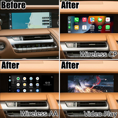 لکسوس LC LC500 LC500h وایرلس اندروید خودکار carplay رابط رسانه ای پشتیبانی از آینه کاری صفحه نمایش