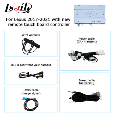 کارپلی خودکار اندروید بی‌سیم برای نمایش صفحه نمایش لکسوس LM300h LM350 LM