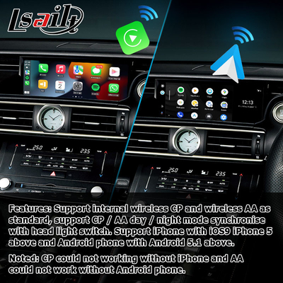 کارپلی بی سیم برای Lexus RC RC350 RCF RC200t RC300h RC300 android auto