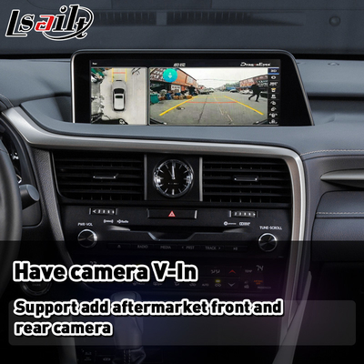 Lexus Carplay Android Auto Interface برای RX450H RX350 RX 350 کنترل ماوس 2016-2019