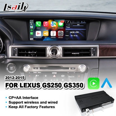 رابط بی‌سیم Android Auto Carplay برای Lexus GS250 GS350 GS 350 2012-2015