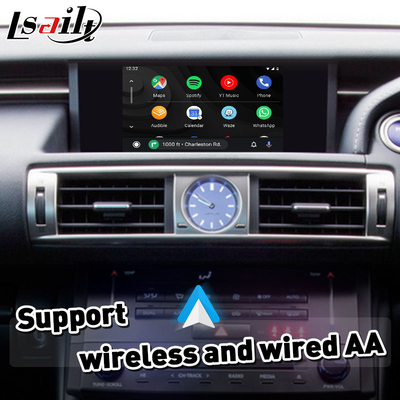 CP + AA Car OEM Integration Video Interface برای Lexus IS300H IS200T IS 300h کنترل ماوس 2013-2016