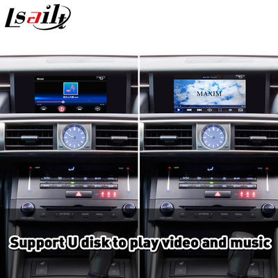 Lsailt OEM Integration Carplay Interface برای لکسوس IS300H IS200T IS 300h کنترل ماوس 2013-2016