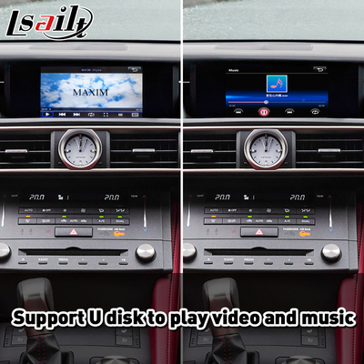 یکپارچه سازی OEM Carplay اندروید آٹو رابط برای لکسوس RC200T RC300H RC 200t 2014-2018