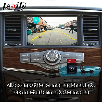 رابط Lsailt CarPlay برای Nissan Armada، Quest، Pathfinder با Android Auto، ارتقاء صفحه اصلی