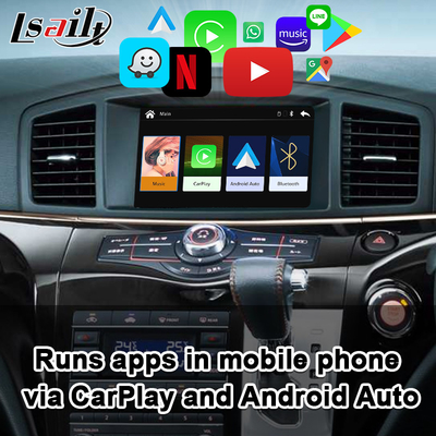 رابط Nissan CarPlay با Android Auto، YouTube، Spotify برای Elgrand، Patrol، Armada، Pathfinder