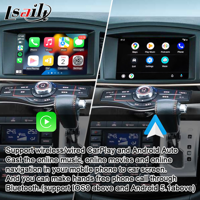رابط Nissan CarPlay با Android Auto، YouTube، Spotify برای Elgrand، Patrol، Armada، Pathfinder