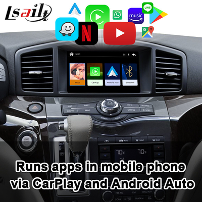 رابط بی‌سیم CarPlay برای Nissan Quest، Patrol، Armada، Infiniti QX با YouTube، Android Auto