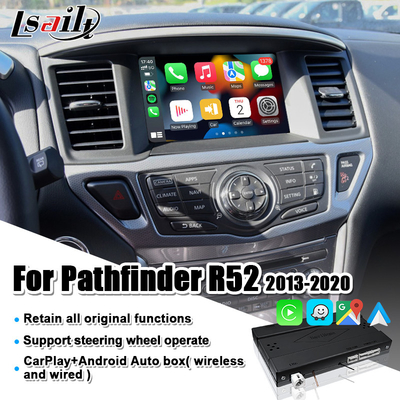 رابط Pathfinder CarPlay شامل Android Auto، YouTube، کار بلوتوث برای نیسان بود