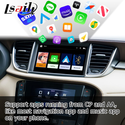 جعبه رسانه Android Auto Wireless Carplay برای ارتقاء OEM Infiniti QX50 2018