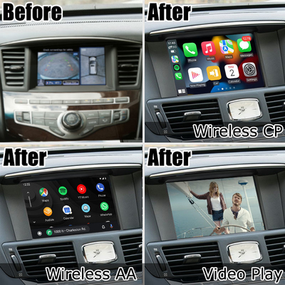 ارتقا خودکار اندروید کارپلی بی سیم Infiniti QX60 OEM