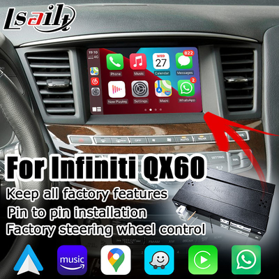 ارتقا خودکار اندروید کارپلی بی سیم Infiniti QX60 OEM