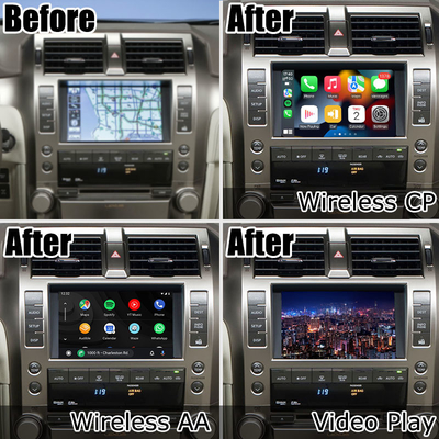 ارتقا خودکار اندروید Apple carplay برای ارتقاء یکپارچه سبک OEM Lexus GX460