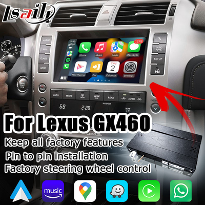 ارتقا خودکار اندروید Apple carplay برای ارتقاء یکپارچه سبک OEM Lexus GX460