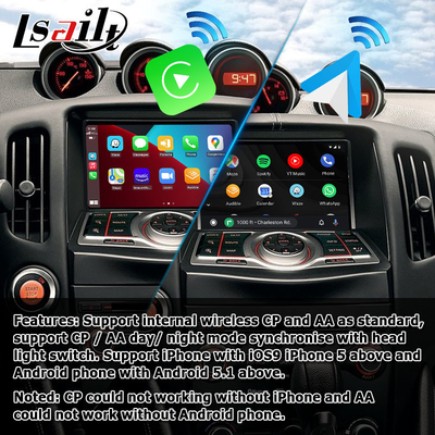 نیسان 370z IT06 بی سیم کارپلی اندروید ارتقاء صفحه نمایش خودکار آینه ای صفحه نمایش