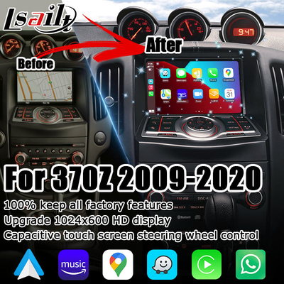 نیسان 370z IT06 بی سیم کارپلی اندروید ارتقاء صفحه نمایش خودکار آینه ای صفحه نمایش