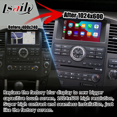 Nissan Pathfinder R51 IT06 صفحه نمایش HD بی سیم carplay ارتقا خودکار اندروید