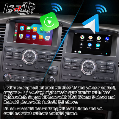 Nissan Pathfinder R51 IT06 صفحه نمایش HD بی سیم carplay ارتقا خودکار اندروید