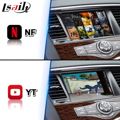 رابط چند رسانه ای Lsailt 4+64 گیگابایتی NISSAN برای پاترول Y62 2018-2020 با Android Auto Carplay