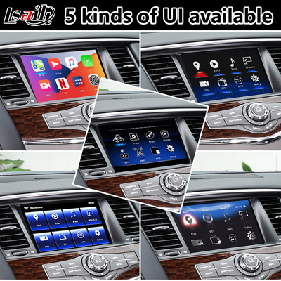 رابط چند رسانه ای Lsailt 4+64 گیگابایتی NISSAN برای پاترول Y62 2018-2020 با Android Auto Carplay