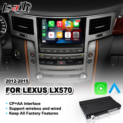 رابط کارپلی برای 2012-2015 لکسوس LX570 LX 570 با اندروید اتوماتیک بی سیم