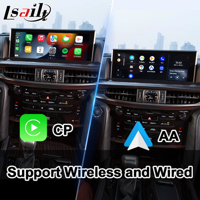 رابط کارپلی چند رسانه ای اندرویدی Lsailt برای لکسوس LX570 LX450d URJ200 LX 2016-2021