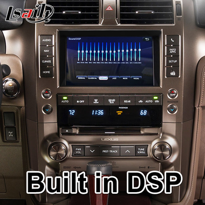 رابط ویدیویی چند رسانه ای اندروید Lexus GX460 با ناوبری بی سیم Carplay GPS