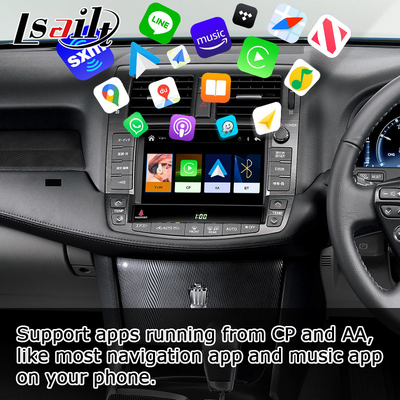 Toyota Crown S200 GRS204 URS206 UZS207 Athlete Majesta 2008-2012 Wireless carplay android auto ارتقا سبک OEM