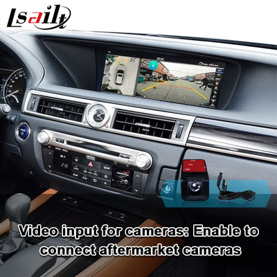 رابط بی‌سیم CarPlay برای Lexus GS300h GS200t با Android Auto، پشتیبانی از کنترل از راه دور جوی استیک