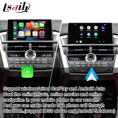 رابط بی‌سیم CarPlay برای Lexus NX NX200t NX300h Android Auto، Mirror Link، HiCar، CarLife