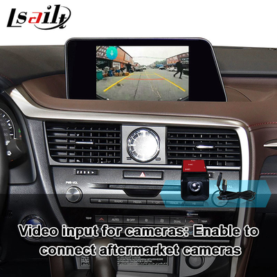 رابط Lsailt CarPlay برای Lexus RX RX200T RX350 با Android Auto، Mirror Link، Google Map