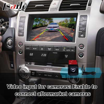 اتصال و پخش رابط CarPlay برای Lexus GX460 2014-2021 LX570 RX NX با Android Auto بی‌سیم