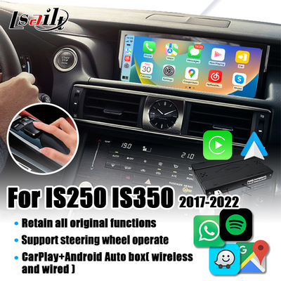 رابط Lexus CarPlay برای Lexus IS IS250 IS350 IS300 رابط دوربین با Android Auto