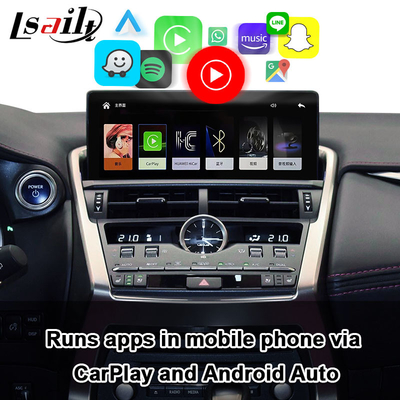 رابط Lsailt Lexus CarPlay برای NX NX200T، NX300h 2016-2022 با سیستم لینوکس، Mirror Link