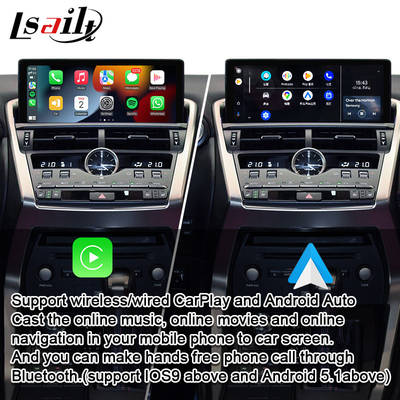 رابط Lsailt Lexus CarPlay برای NX NX200T، NX300h 2016-2022 با سیستم لینوکس، Mirror Link