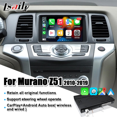 رابط CarPlay برای Nissan Murano Z51 2010-2019 Maxima GT-R با سیستم Linux توسط Lsailt
