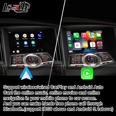 Lsailt Linux CarPlay Android Auto Interface برای Nissan Maxima 2010-2014 Infiniti با Mirror Link