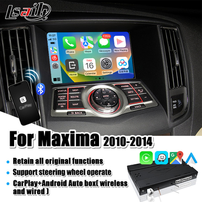 Lsailt Linux CarPlay Android Auto Interface برای Nissan Maxima 2010-2014 Infiniti با Mirror Link