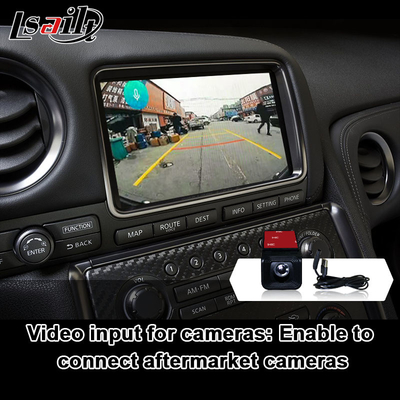 رابط Carplay برای Nissan GT-R GTR R35 2008-2017 یکپارچه بی سیم Android Auto، Mirror Link